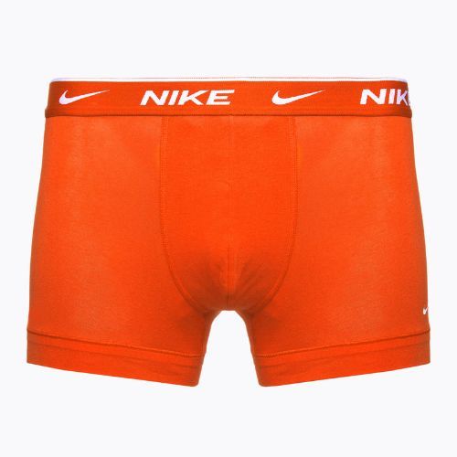 Férfi boxeralsó Nike Everyday Cotton Stretch Trunk 3 pár team narancs/uni piros/fekete