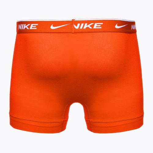 Férfi boxeralsó Nike Everyday Cotton Stretch Trunk 3 pár team narancs/uni piros/fekete