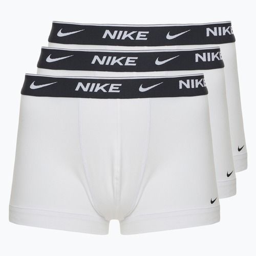 Férfi boxeralsó Nike Everyday Cotton Stretch Trunk 3 pár fehér