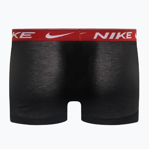 Férfi boxeralsó Nike Dri-FIT Ultra Comfort Trunk 3 pár fekete hold/sárkányvörös/ármáriás tengerészgyalogság