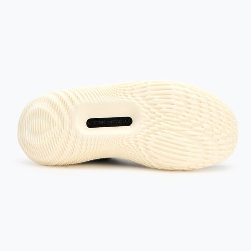 Under Armour Flow Futr X 4 Camo kosárlabda cipő fekete/retró zöld/metál arany
