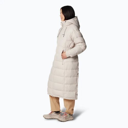 Columbia női pehelykabát Pike Lake II Long sötét kő 279