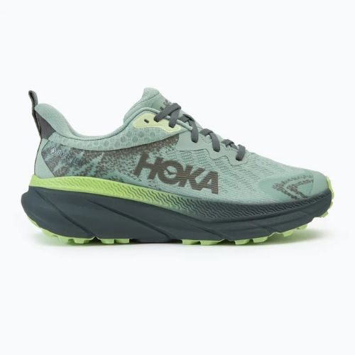 Férfi futócipő HOKA Challenger 7 GTX aloe vera/lila saláta