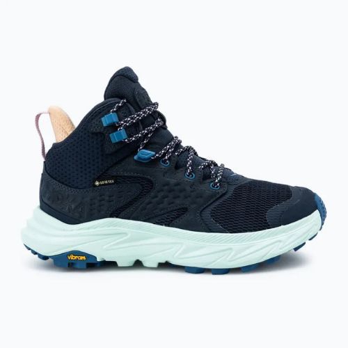 Női túrabakancs HOKA Anacapa 2 Mid GTX varsity navy/aqua breeze