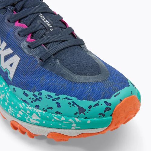 Női futócipő HOKA Speedgoat 6 varsity navy/meteor