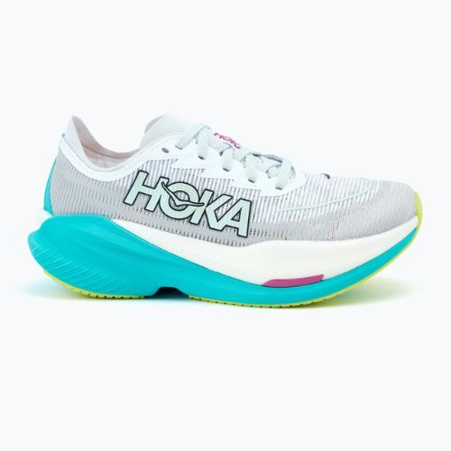 Női futócipő HOKA Mach X 2 fagy/elektromos aqua