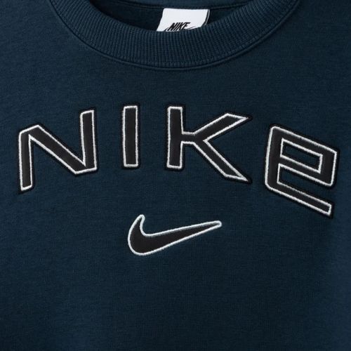 Női Nike Sportswear Phoenix Fleece melegítő pulóver armory navy/photon por/fekete