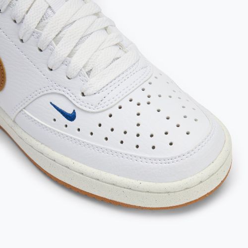 Nike Court Vision Low női cipő Next Nature fehér/game royal/sail/sail/flax