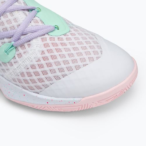 Nike Zoom Hyperspeed Court SE röplabdacipő fehér/menta hab/szürke/lila köd/rózsaszín hab