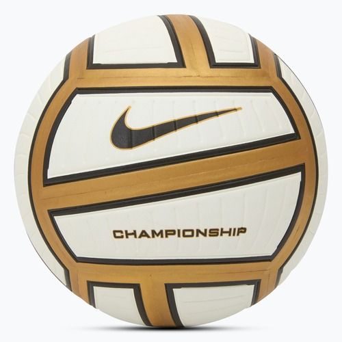 Röplabda Nike Championship Volleyball metallic gold/white/metallic gold/black rozmiar 5
