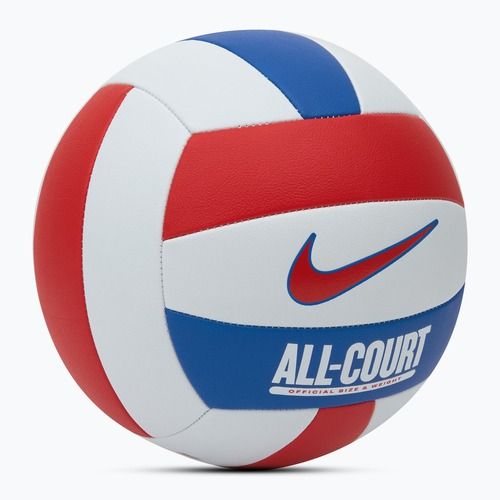 Röplabda Nike All Court Volleyball white/university red/game royal/university red rozmiar 5