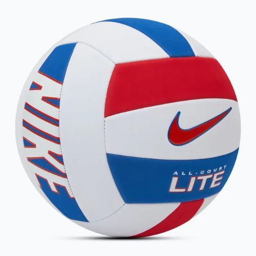 Röplabda Nike All Court Lite Volleyball white/university red/game royal/university red rozmiar 5