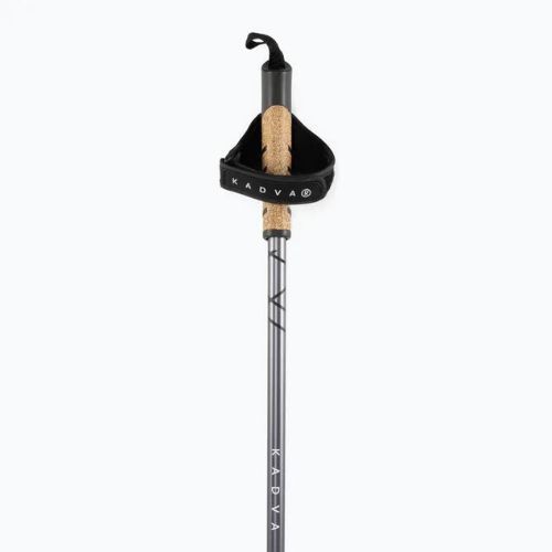 KADVA Aruku állítható fekete nordic walking botok