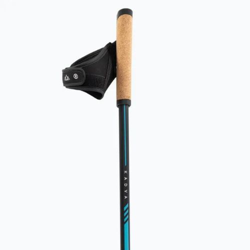 Kék, állítható KADVA Luna nordic walking botok