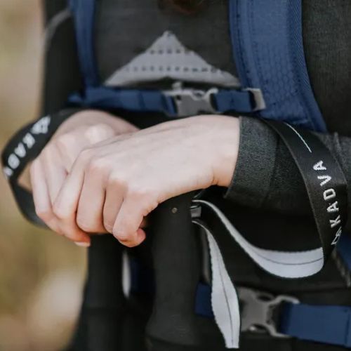 KADVA Torre állítható karbon túrabotok szürke