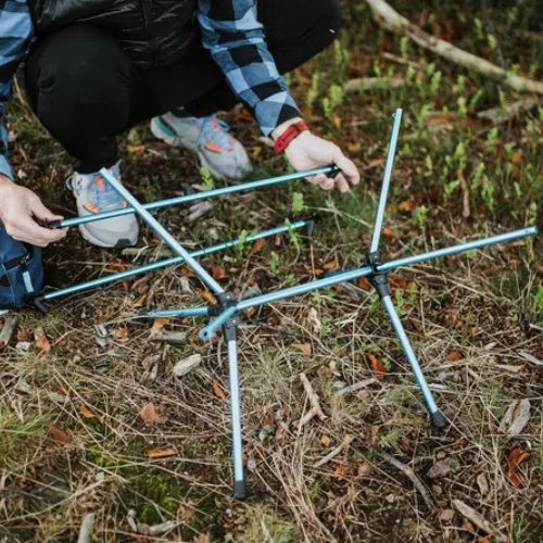 KADVA Tablo ultrakönnyű kék túrasztal