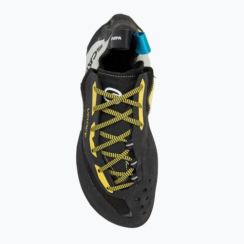 Mászócipő SCARPA Veloce L black/yellow