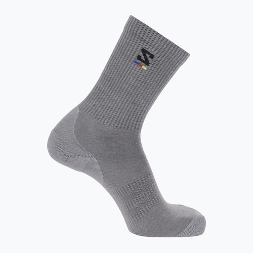 Zokni Salomon Sunday Smart Crew shark skin/ black