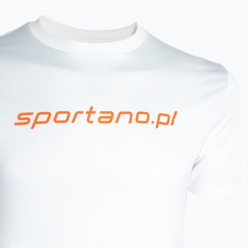 Férfi futópóló SPORTANO Active Men fehér