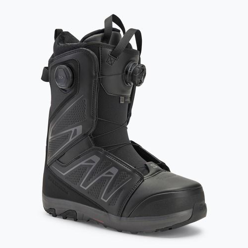 Férfi snowboard cipő Salomon Launch Boa SJ Boa black