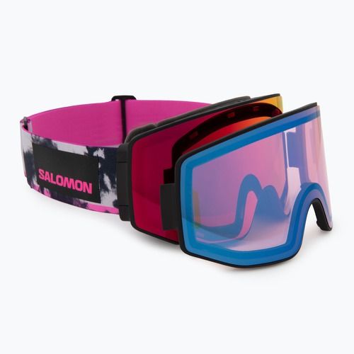 Síszemüveg Salomon Sentry Prime Sigma black echo/poppy red/light blue