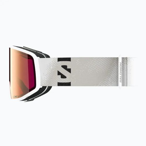 Síszemüveg Salomon Sentry Pro Sigma white/poppy red