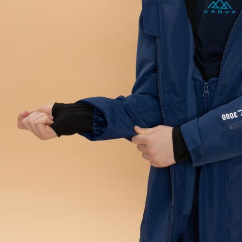 Gyerek sídzseki KADVA Skiro Jacket tengerészkék