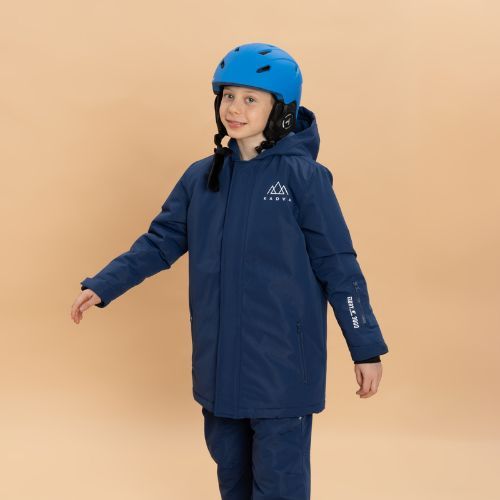 Gyerek sídzseki KADVA Skiro Jacket tengerészkék
