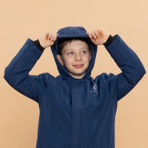 Gyerek sídzseki KADVA Skiro Jacket tengerészkék