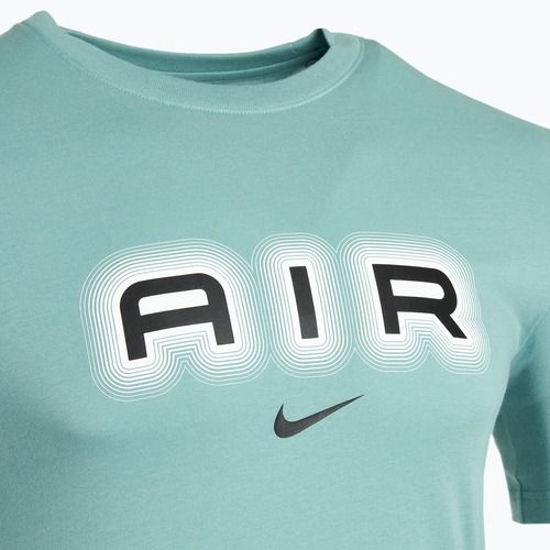 Férfi póló Nike Air Graphic denim turqoise/black