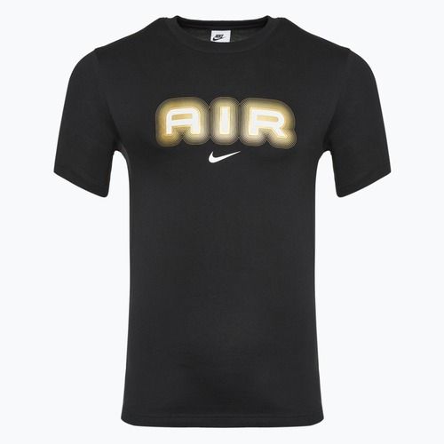 Férfi póló Nike Air Graphic black/metalic gold