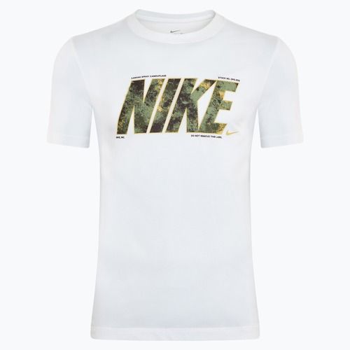 Férfi edzőpóló Nike Dri-Fit Fitness white