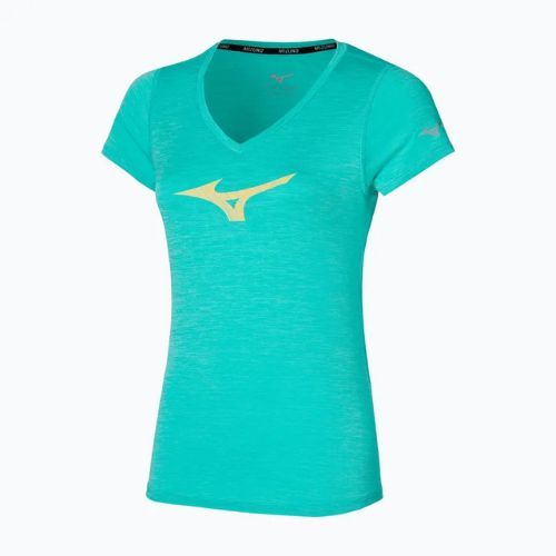 Női futópóló Mizuno Impulse Core RB Tee blue turquoise