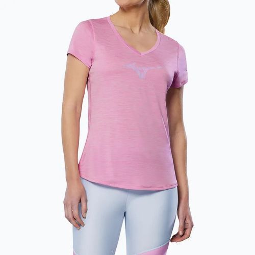 Női futópóló Mizuno Impulse Core RB Tee lilac chiffon