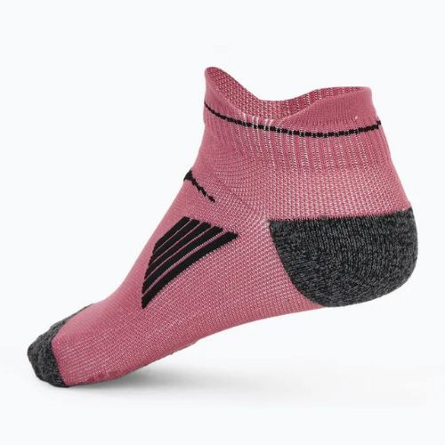 Futózokni Mizuno Active Training Mid 2 pary apricot ice/violet quatz