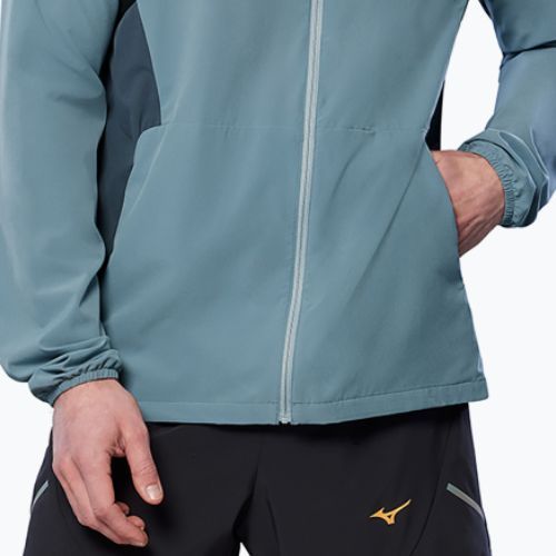 Férfi futókabát Mizuno Alpha Jacket lead