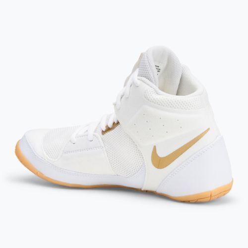 Birkózócipő Nike Fury white/metallic gold