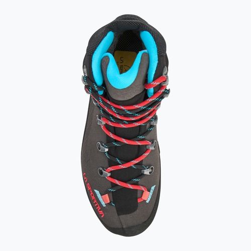 Női túracipő La Sportiva Aequilibrium Trek GTX carbon/malibu blue