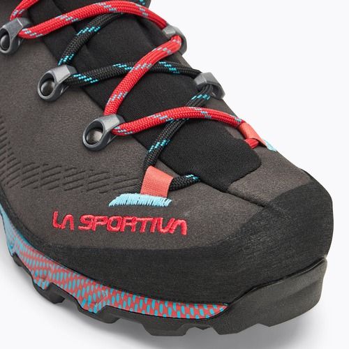Női túracipő La Sportiva Aequilibrium Trek GTX carbon/malibu blue