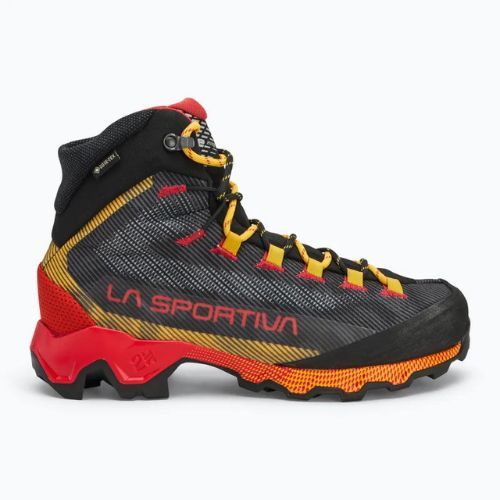 Férfi magashegyi cipő La Sportiva Aequilibrium Hike GTX carbon/ yellow