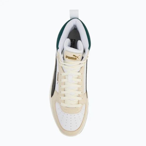 Cipő PUMA Caven 2.0 Mid puma white/puma black/alpine snow/warm white/gold
