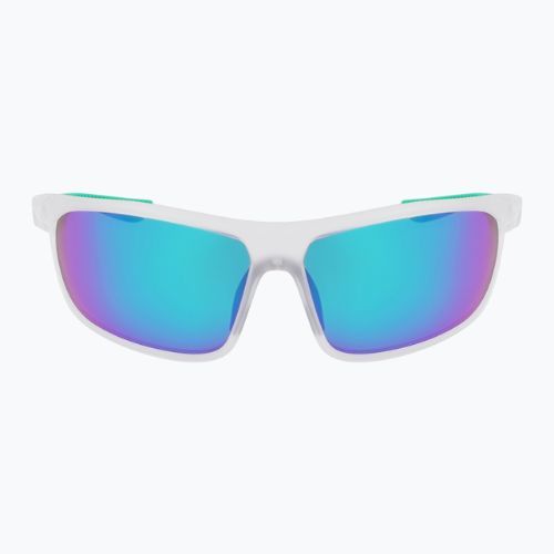 Nike Windtrack Run matt átlátszó/zöld tükrös napszemüveg