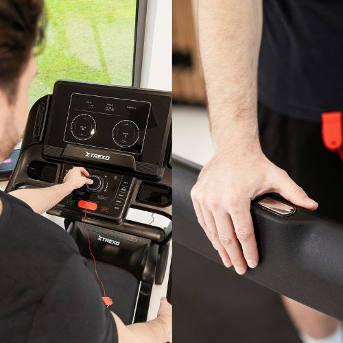Elektromos futópad TREXO TXO-X500 fekete
