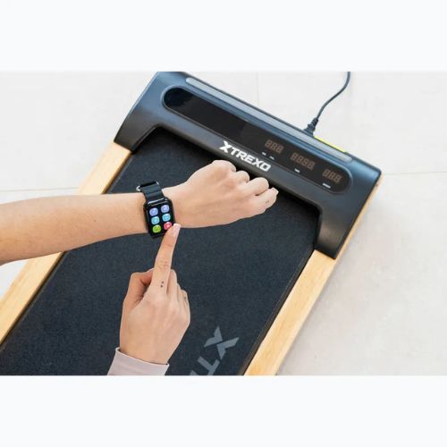 Elektromos futópad XTREXO TXO-W250 fekete/barna