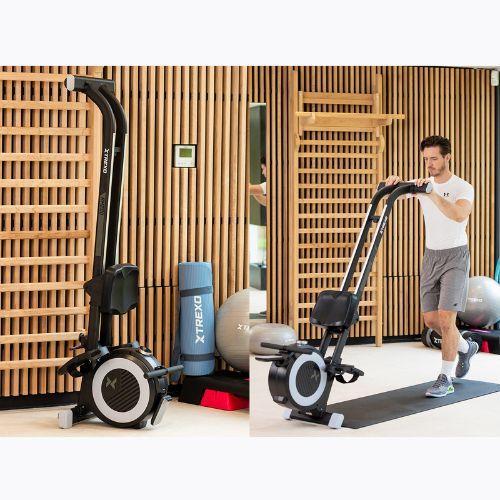 Mágneses evezőpad XTREXO TXO-RM200 fekete