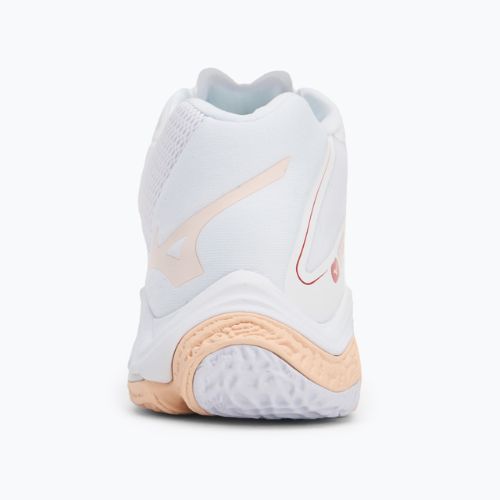 Női röplabda cipő Mizuno Wave Lightning Z8 Mid white/aleutian/cloud pink