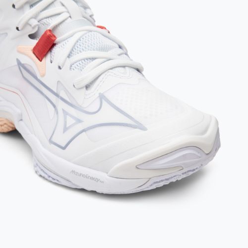 Női röplabda cipő Mizuno Wave Lightning Z8 Mid white/aleutian/cloud pink