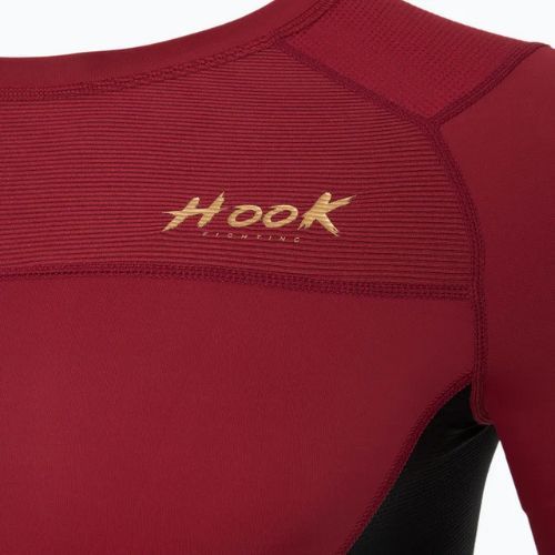 Férfi Rashguard HOOK FIGHTING Base piros