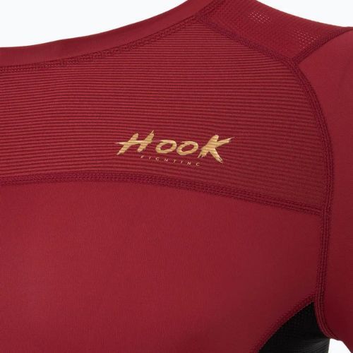 Férfi hosszú ujjú Rashguard HOOK FIGHTING Base piros