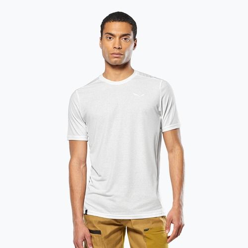 Férfi póló Salewa Puez HYB Dry white